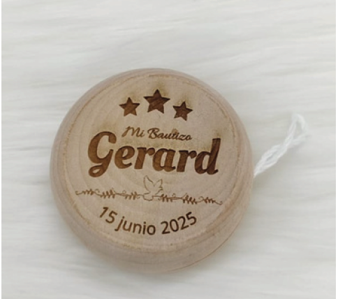 Yoyó de Madera Personalizado