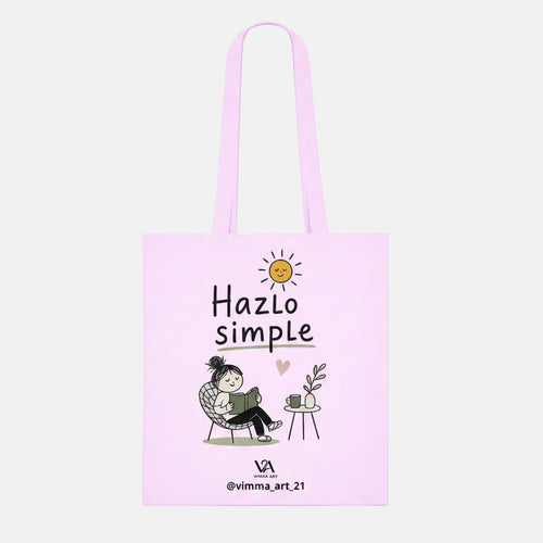 Bolsa Tote Bag "Hazlo Simple"