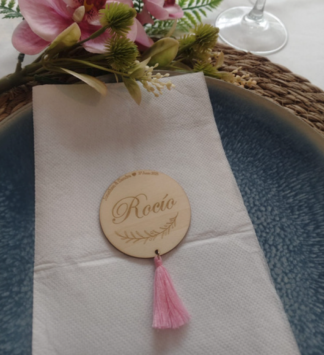 Marcasitios Medalla con Borla