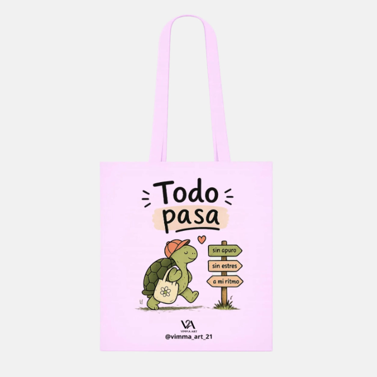 Bolsa Tote Bag "Todo pasa"